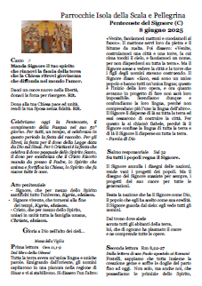 Pentecoste del Signore - C