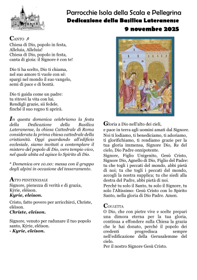 Dedicazione della Basilica Lateranense