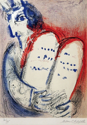 Marc Chagall - Mose