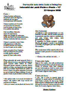 Santi Pietro e Paolo, Apostoli - C