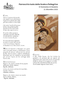 IV Domenica di Avvento - Anno A