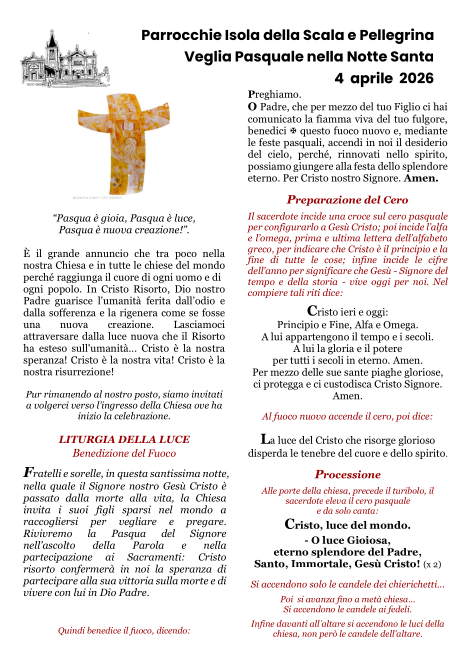 Veglia Pasquale nella Notte Santa