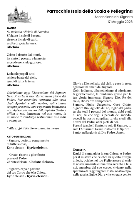 Ascensione del Signore - Anno A
