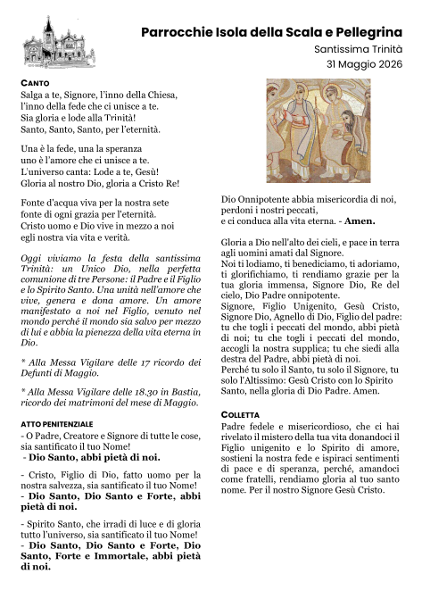 Santissima Trinità - Anno A