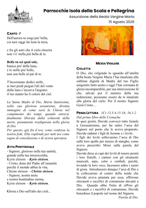Assunzione della Beata Vergine Maria