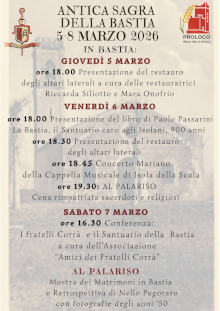 ANTICA SAGRA DELLA BASTIA