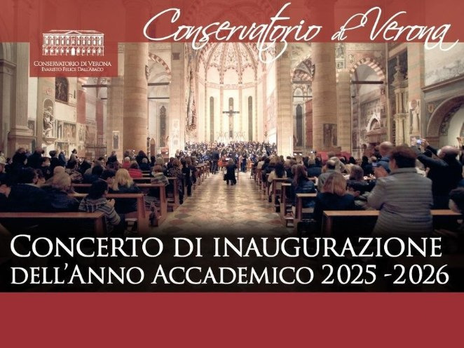 Concerto di Inaugurazione dell'Anno Accademico 2025-26 del Conservatorio di Verona
