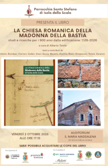Presentazione del libro: LA CHIESA ROMANICA DELLA MADONNA DELLA BASTIA